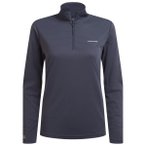 Craghoppers - Women's Nosilife Solarshield+ Half Zip Top - Longsleeve Gr 40 blau