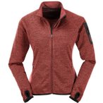 MAUL Damen Unterjacke Liskamm leichte Fleecejjacke, Größe 34 in Orange