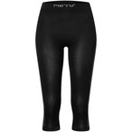 Bergzeit Basics Meru Atka 3/4 Hose Damen  3/4 Unterhose schwarz Größe M Trekki