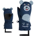 Ziener Lanimalo-Z  Kinder  Fäustlinge blau Größe 3 Lifestyle  Schnell trockne