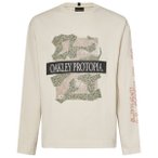 Oakley - MTN Ridge L/S Tee - Longsleeve Gr S beige