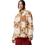 COLUMBIA Damen Rollkragen West Bend Print Full Zip II, Größe XS in Braun
