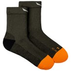 Salewa - MTN TRN All Mountain QRT Sock - Wandersocken 42-44 schwarz/oliv