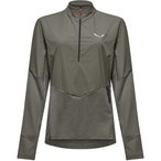 Salewa Pedroc Dry Wind Half Zip  Damen  Longsleeves gruen Größe XXL Trekking  