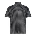 Campagnolo Herren Hemden ku.Arm He/Uni MAN SHIRT, Größe 50 in Schwarz