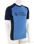Sweet Protection Hunter SS Herren Bikeshirt-Blau-L