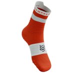 Compressport - Pro Racing Socks V4.0 Run Low - Laufsocken  T1 - EU 35-38 rot
