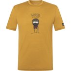 Super.Natural Wood Crafti  Herren  T-Shirts braun Größe XXL Lifestyle  Hautfre