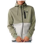 Rip Curl - Anti Series Departed Zip Through - Fleecejacke Gr L oliv