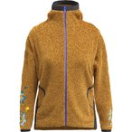 Crazy Aria  Damen  Fleecejacke gelb Größe M Trekking  Elastisch