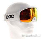 POC Fovea Mid Skibrille-Weiss-One Size