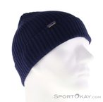 Patagonia Fishermans Rolled Beanie Mütze-Dunkel-Blau-One Size
