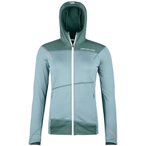 Ortovox Fleece Light   Damen  Fleecejacke tuerkis Größe XS Trekking  Elastisch