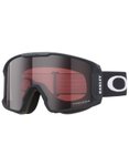 Oakley - Skibrille - Line Miner S Matte Black Prizm Garnet   aus Silikon - schwa