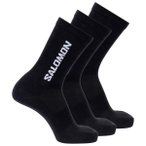 Salomon - Everyday Lite Crew 3-Pack - Multifunktionssocken 36-38 schwarz