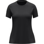 JAKO Damen Shirt T-Shirt Uni Damen, Größe M in Schwarz