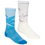 Kari Traa - Women's Puffin Sock 2 Pack - Merinosocken 36/37 weiß/blau