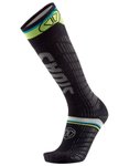 Sidas - Skisocken aus Merinowolle - Sock Ski Ultrafit Noir/Jaune/Bleu für Damen