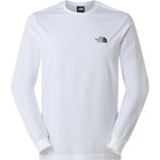 THE NORTH FACE Herren Shirt M L/S REDBOX TEE, Größe S in Weiß
