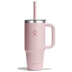 Hydro Flask - Travel Tumbler Clear Lid - Isolierbecher Gr 710 ml rosa