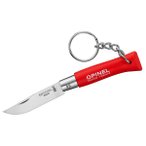 Opinel - No 04 mit Anhänger - Messer grau
