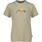 Bergzeit Basics Meru Los Andes B  Kinder  T-Shirts beige Größe 128 Trekking  E