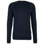 Stoic - MerinoFlatFleece240 SolbergSt. Crew - Merinopullover Gr 4XL blau