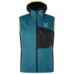 Montura - Traccia Octa Hooded Vest - Kunstfaserweste Gr M türkis