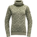 Devold Svalbard High Neck   Pullover oliv Größe S Lifestyle  Atmungsaktiv