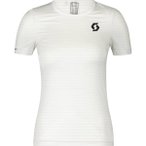 SCOTT Damen Shirt SCO Shirt W's Underwear Carbon SS, Größe XS in Weiß