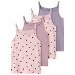 Name it - Kid's Strap Top 4-Pack - Top Gr 86 rosa