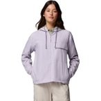 COLUMBIA Damen Kapuzensweat Skien Valley Hooded LS Shirt, Größe S in Lila
