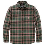 Carhartt - Flannel L/S Plaid Shirt - Hemd Gr L braun
