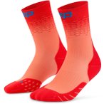 CEP Core Run Edt. Fade Socks Mid Cut Damen Laufsocken ( Rot II)