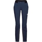 Mammut Aenergy So Hybrid Hose Damen  Softshellhose blau Größe L Skitour  Elast