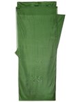 Cocoon - Schlafsack Inlett - Soie Rectangulaire Dark Olive Green  - Khaki