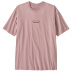 Patagonia Women's 95 Oval Logo Oversized T-Shirt, L, quiet violet