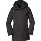 SCHÖFFEL Damen Winterjacke "Ins. Parka Rotterdam L", Größe 42 in Schwarz