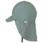 Sterntaler - Kid's Schirmmütze Nackenschutz mit Kordel - Cap Gr 43 cm türkis