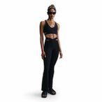 Nike W NK Zenvy Rib Light Support Bra Damen ( Schwarz XS Größe,)