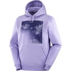 Salomon Canopy  Herren  Hoodies lila Größe XS Trekking  Hautfreundlich