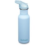 Klean Kanteen Classic Narrow Flip Sport Cap Trinkflasche  Trinkflaschen blau Gr�