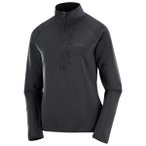 Salomon - Women's Essential Lightwarm Half Zip - Fleecepullover Gr S grau