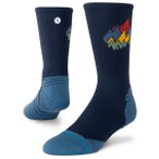 Stance - Peaks Ribbed Light Crew - Multifunktionssocken 38-42 blau