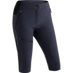 MAIER SPORTS Damen Caprihose LatitCapriVario Da-Capri el., Größe 38 in Blau