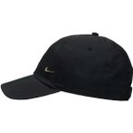 Nike Dri-Fit Club Metall-Swoosh Cap Unisex ( Schwarz S/M Größe,)