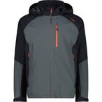 CMP Zip   Herren  Regenjacke grau Größe XXL Trekking  Winddicht Wasserabweisen