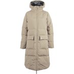 Skhoop Selma Down Mantel Damen  Winterjacke beige Größe L Lifestyle  Windabwei