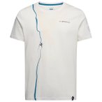 La Sportiva - Route - T-Shirt Gr L weiß/grau