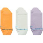 Stance Solid Mid Tab 3er Pack  Damen  Laufsocken weiss Größe 38  Trailrunning 